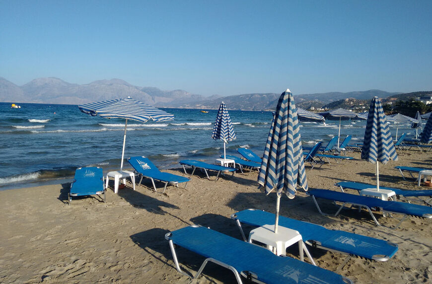 Пляжи Агиос-Николаоса на Крите