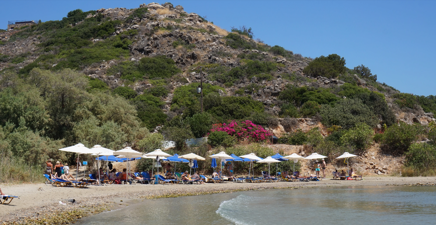 Пляжи Агиос-Николаоса на Крите