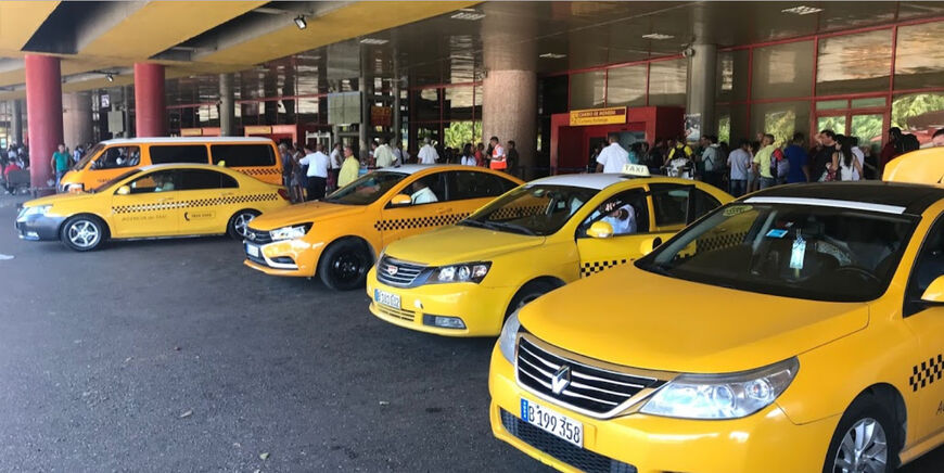 Такси в аэропорту Хосе Марти