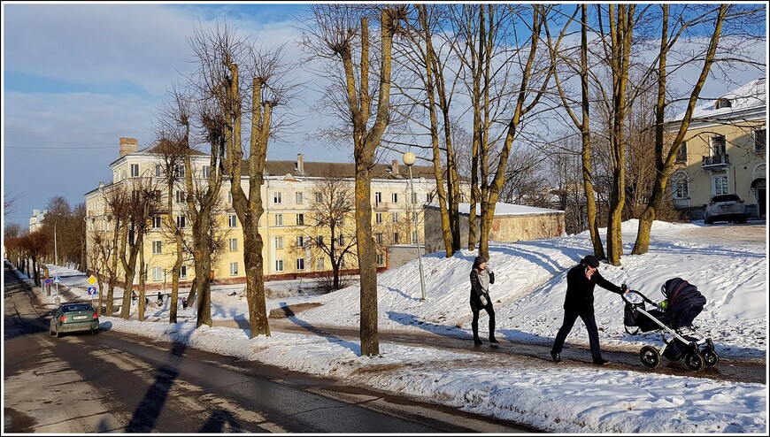 Зимой в Силламяэ (в том числе на лыжах)