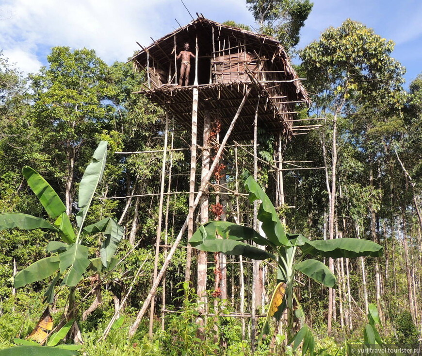 Коровайский дом сделан без единого гвоздя и его высота метров 10-15