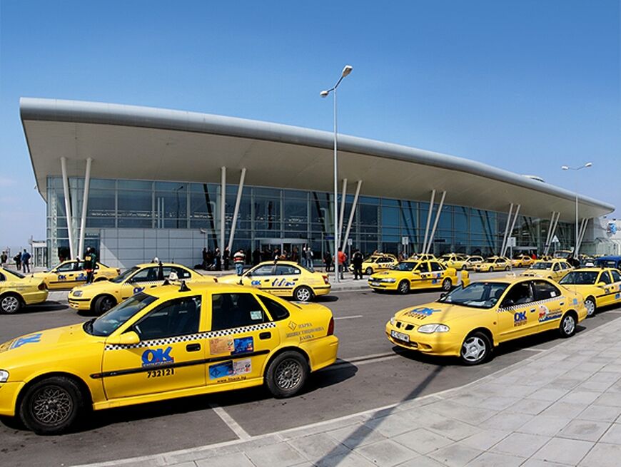 Такси в аэропорту Софии