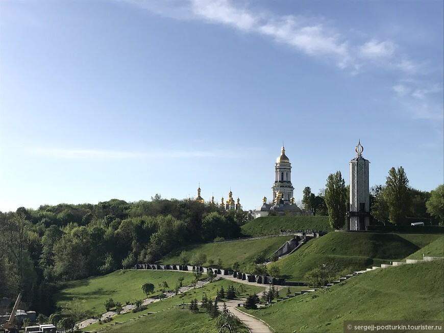 Киев, вид на Киево-Печерскую Лавру
