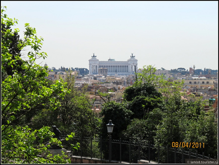 Один день в весеннем Риме