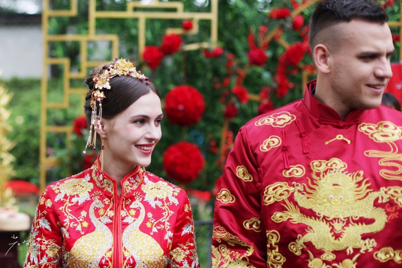 Свадьба в Китайском стиле город Сучжоу Китай