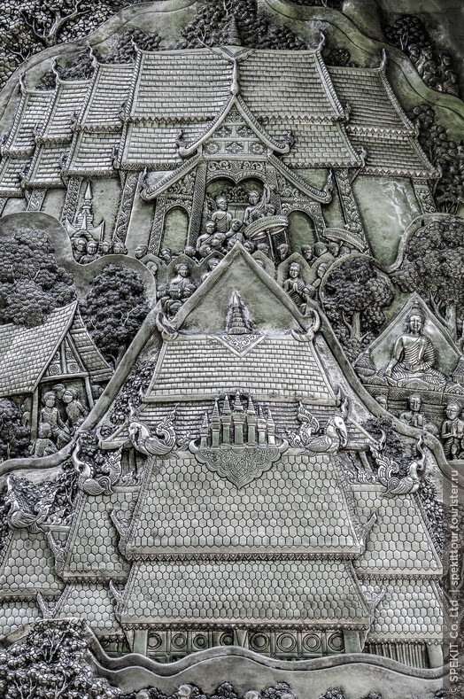 Серебряный храм в Чианг Мае Ват Шри Супхан Wat Sri Suphan