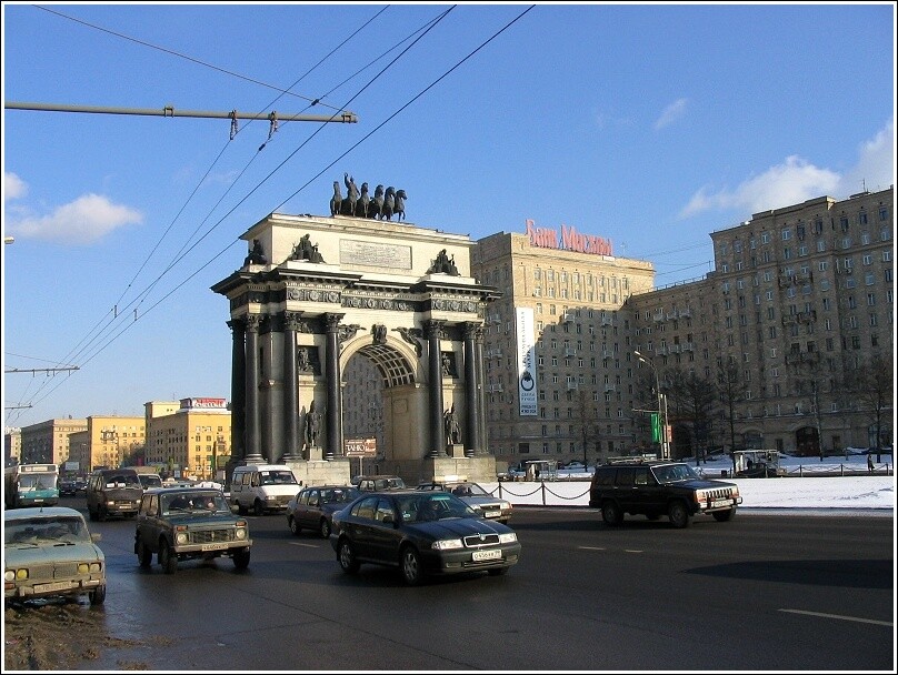 Командировка в Москву — 14 лет назад