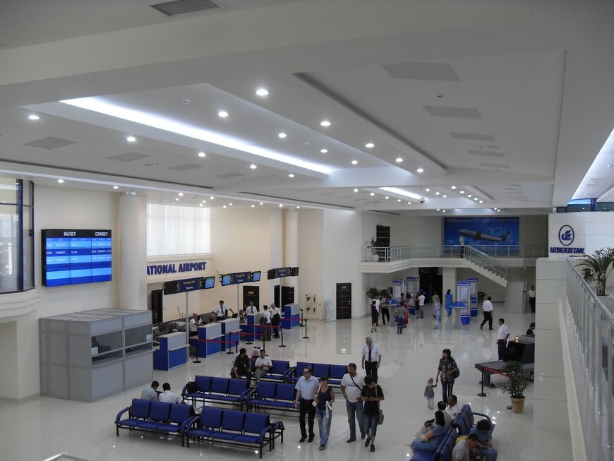 Главный зал аэропорта Навои