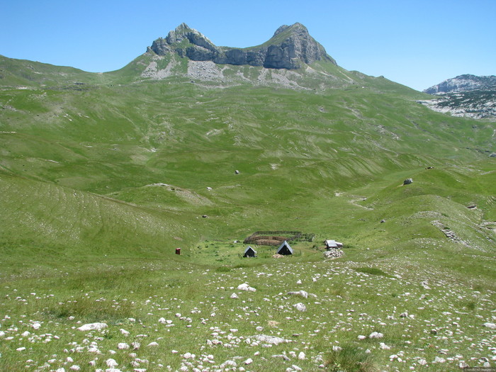 Гора седло Черногория