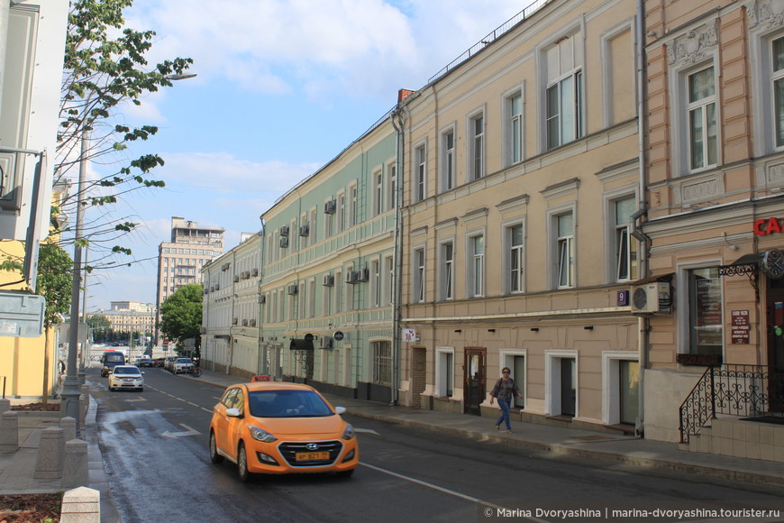 Московские улочки и переулки. Волхонка