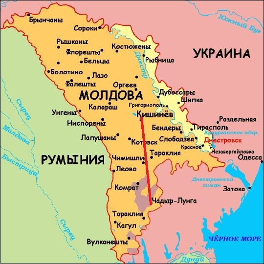 Путешествие в Княжество Молдова
