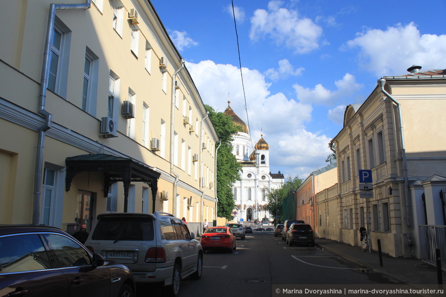 Московские улочки и переулки. Волхонка