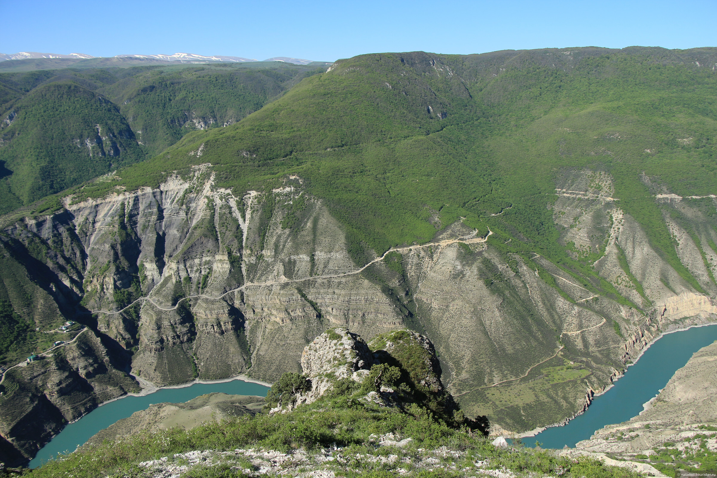 Сулакский каньон грифовых птиц