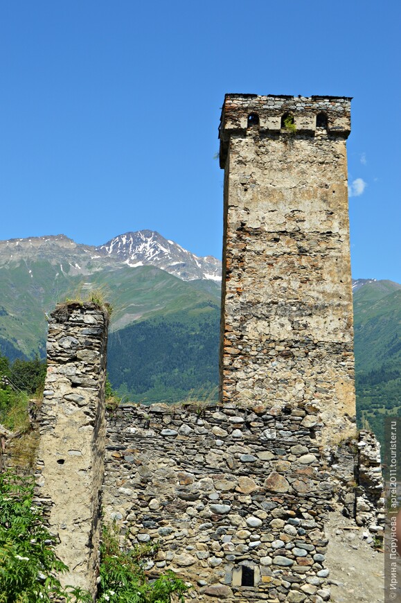 Многие сванские башни очень древние