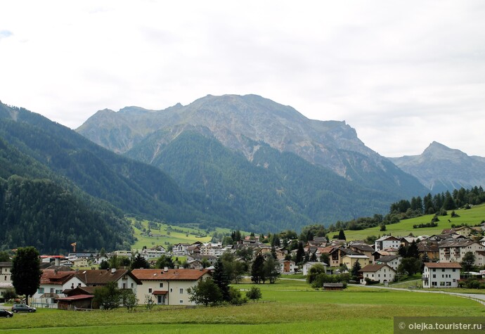 Наш путь пролегает в одном из самых красивых регионов Швейцарии - Валь-Мюстайр.