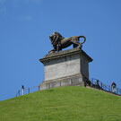 Скульптура Льва на холме Ватерлоо