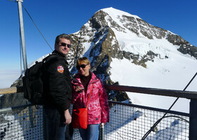 Со смотровой площадки «Сфинкс» открывается панорама Альп на 360 градусов.
От окружающих видов захватывает дух !