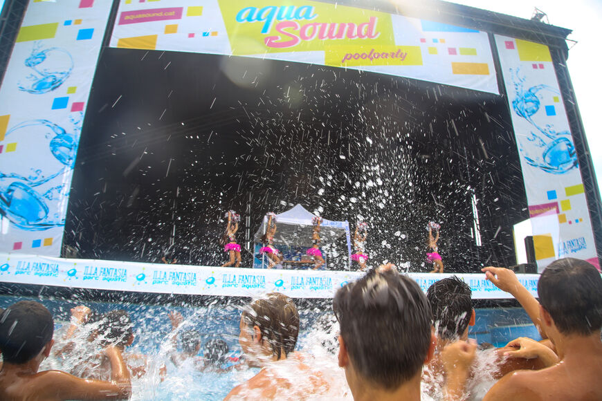 Фестиваль Aqua Sound poolparty