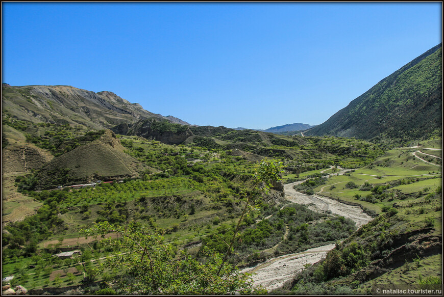 Дорога в Горный Дагестан, в селение Хунзах — древнюю столицу Аваристана