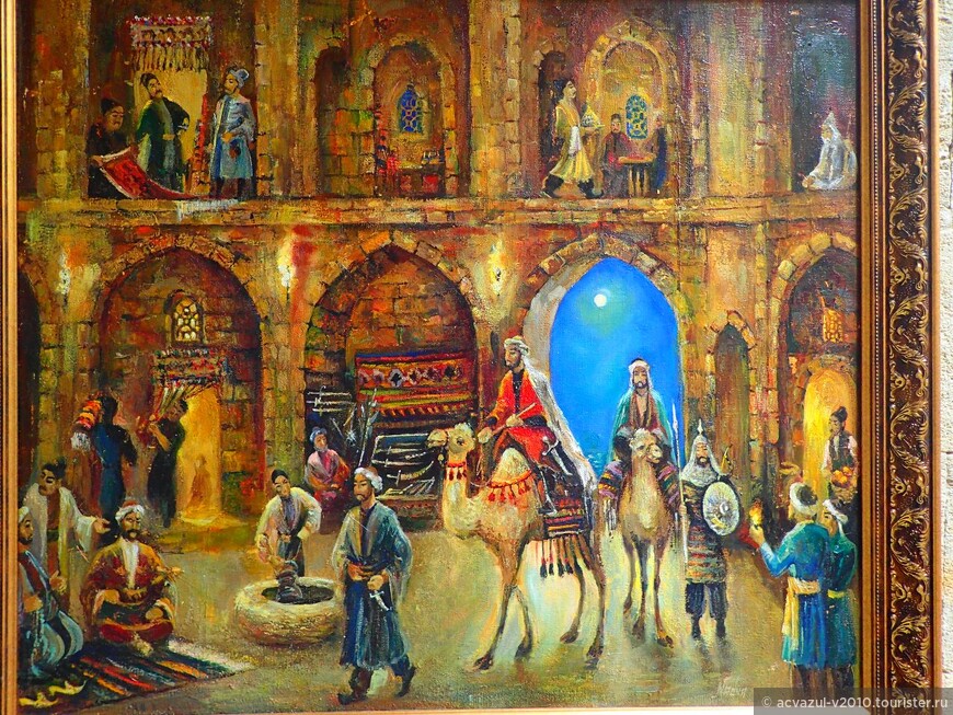 Караван-сарай. Приют путешественников в старом Баку