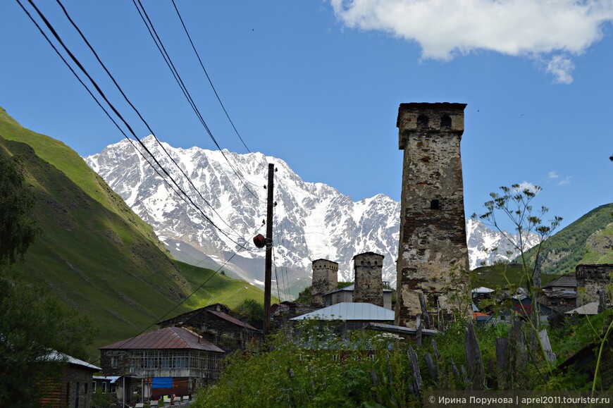 Ушгули - самая высокогорная община (2200 метров)