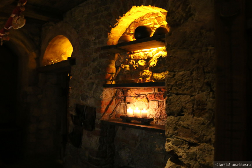 Средневековый ресторан в Риге