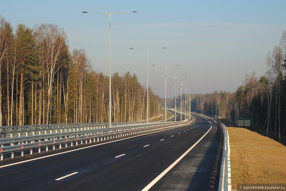 Дорога в санкт петербург из москвы