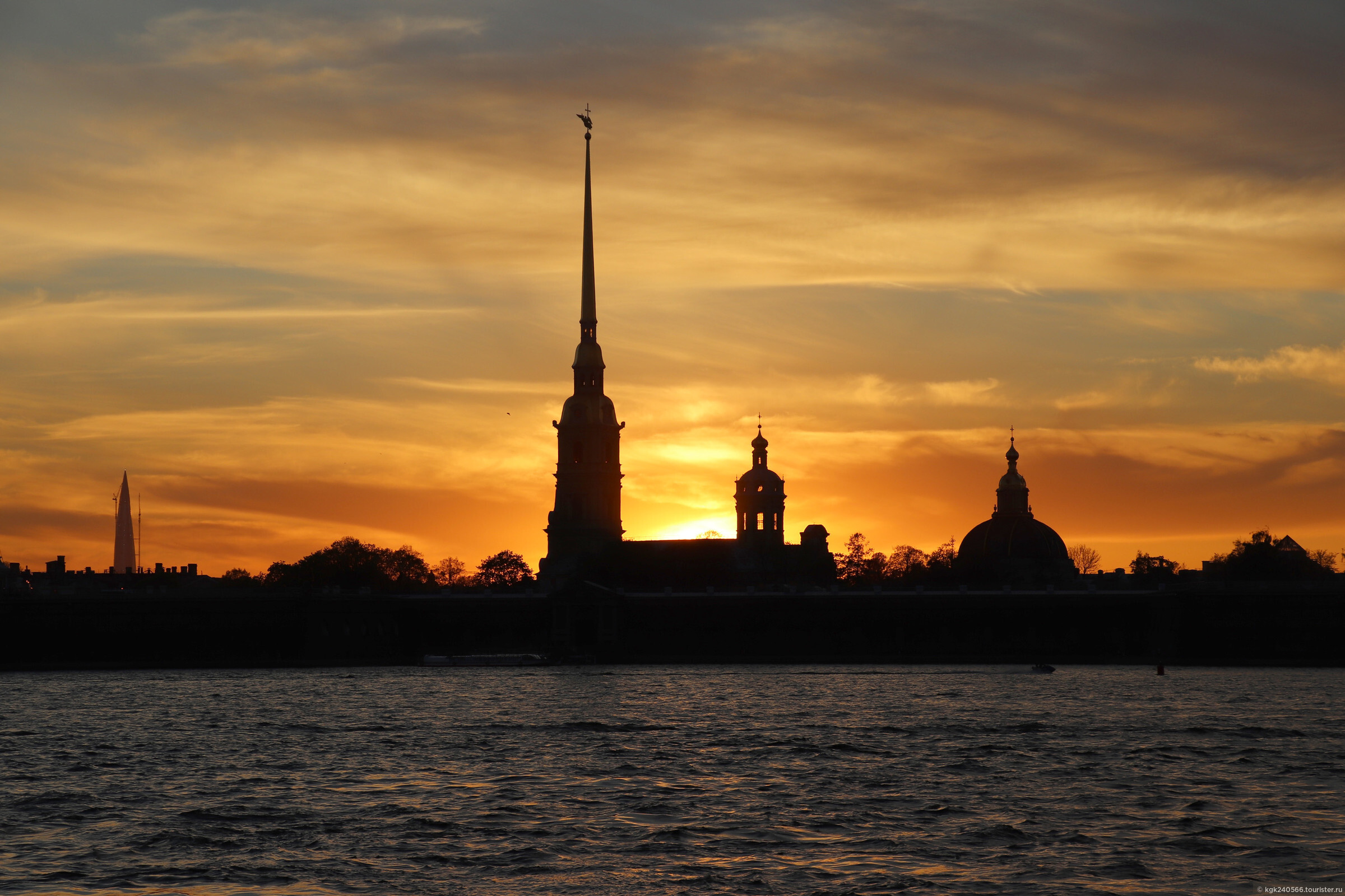 Петербург Петропавловская крепость Нева