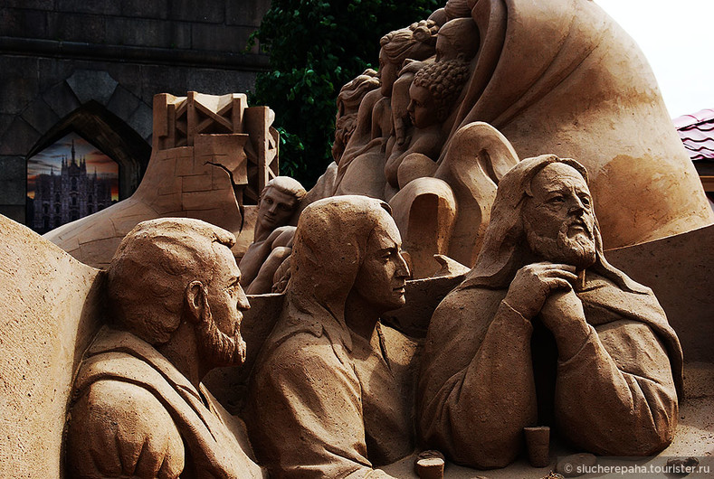 Фестиваль песчаных скульптур в Санкт-Петербурге 2018