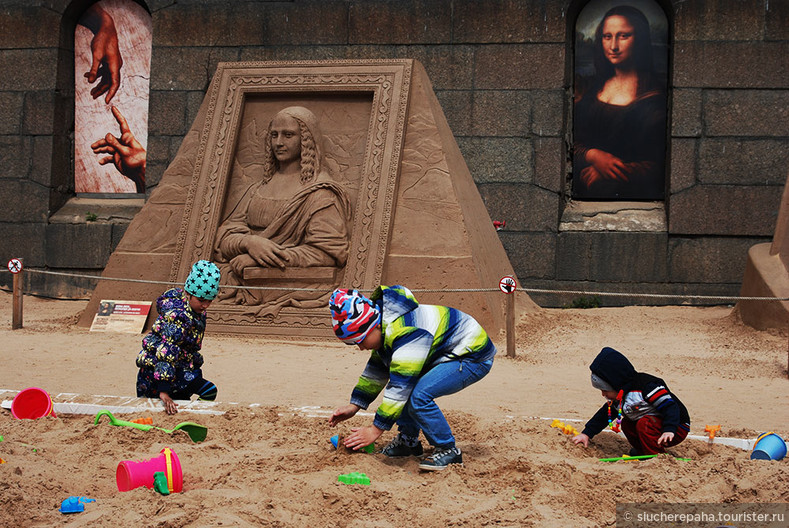 Фестиваль песчаных скульптур в Санкт-Петербурге 2018