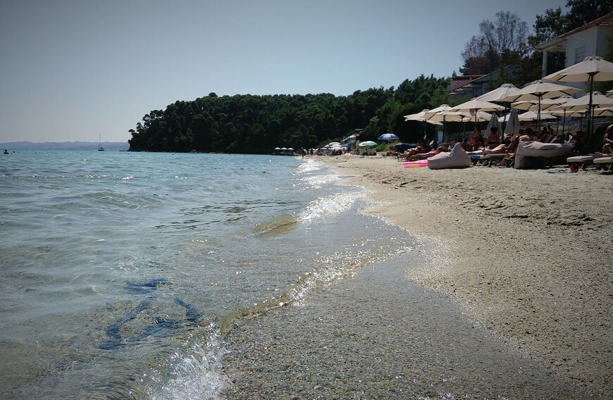 Пляж Каллифея (Kallithea beach)