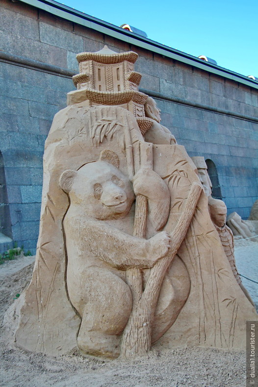 Фестиваль Песчаных скульптур в Санкт-Петербурге