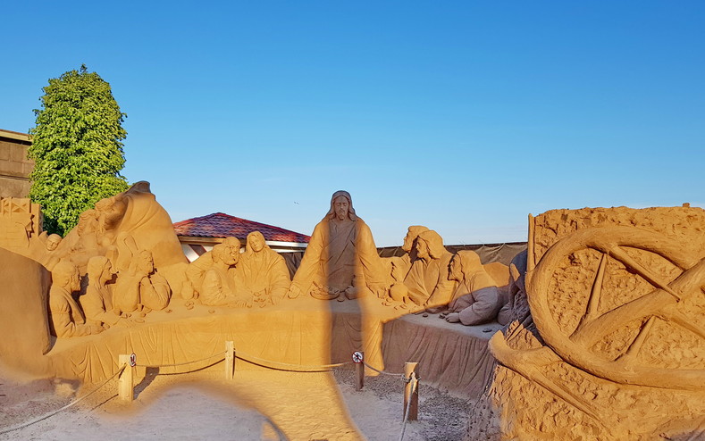 Фестиваль Песчаных скульптур в Санкт-Петербурге