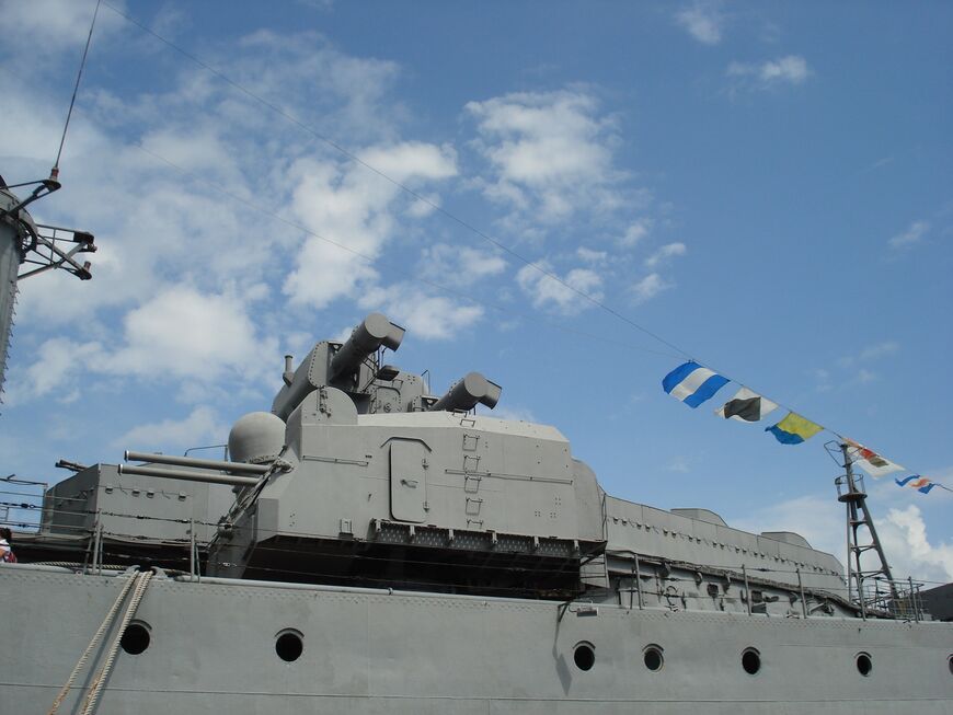 Музей-крейсер «Михаил Кутузов» в Новороссийске