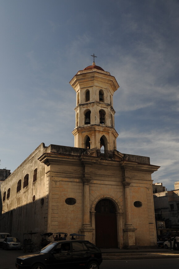 Церковь на улице Галеано. Гавана.
