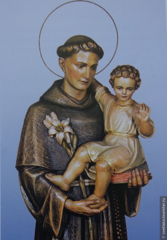 изображение S. Antonio di Padova - фото с буклета из базилики