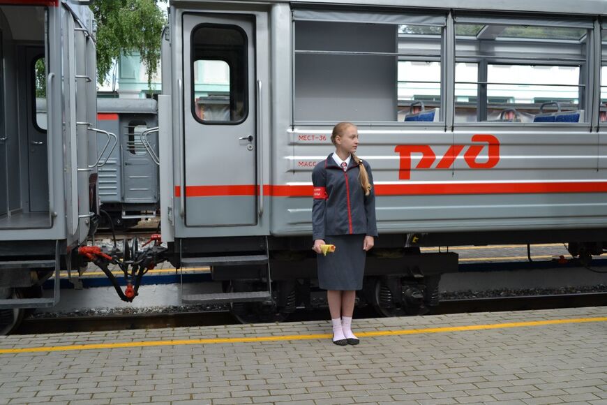 Детская железная дорога в Нижнем Новгороде