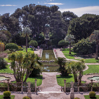 Вилла Эфрусси де Ротшильд. Французский сад.
