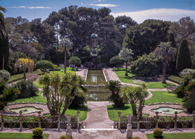 Вилла Эфрусси де Ротшильд. Французский сад.