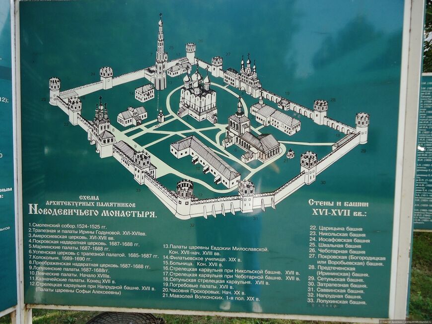 Богородице-Смоленский Новодевичий монастырь в Москве