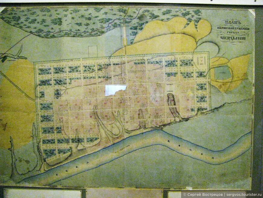 Генеральный план Чердыни, XVIII век