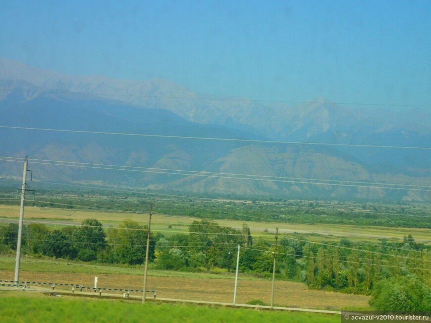 Весь Азербайджан из окна рейсового автобуса