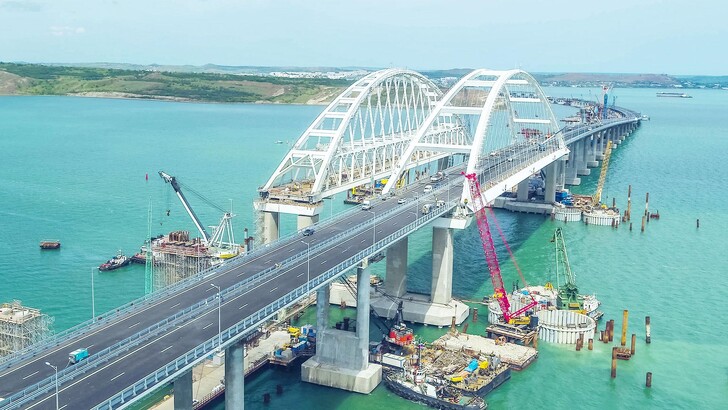 Крымский мост, май 2018 год