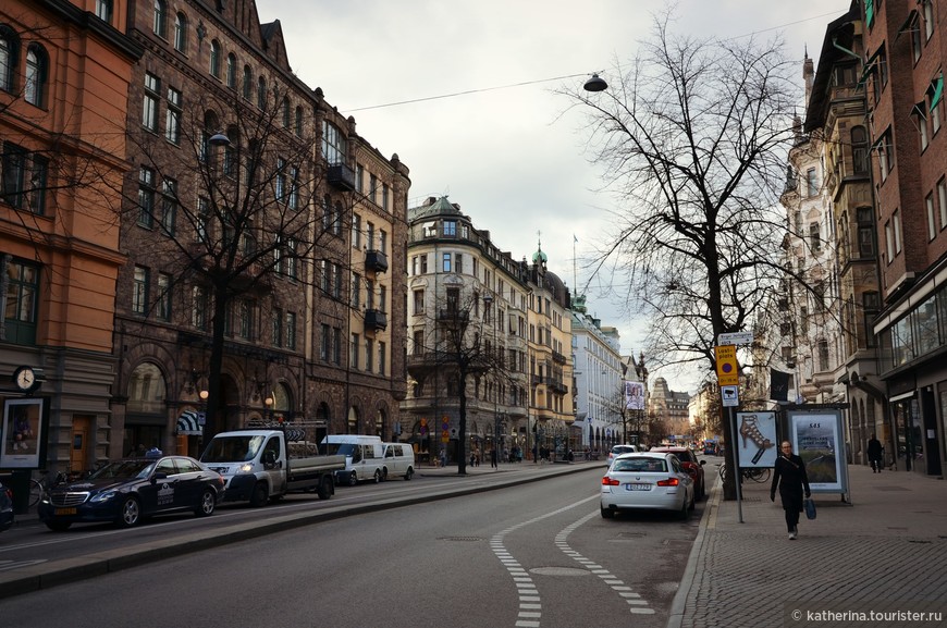 Улицы северной части Стокгольма