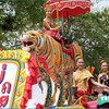 Празднование Лаосского Нового года в Луангпрабанге