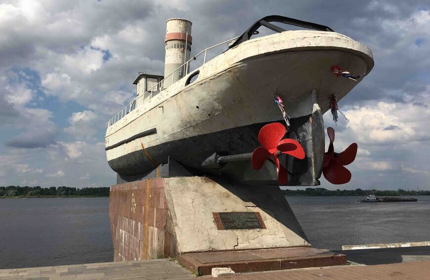 Чкаловская лестница в Нижнем Новгороде