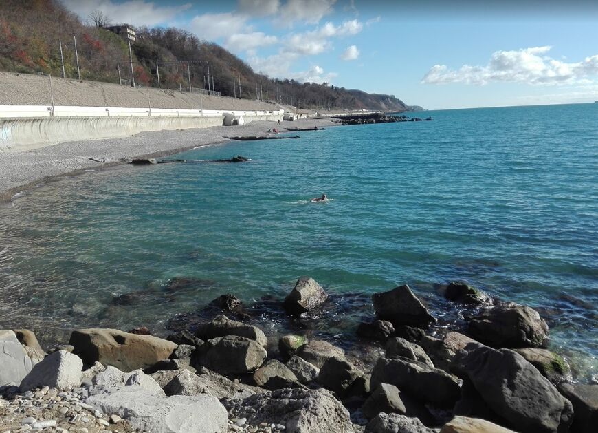 Центральный городской пляж Туапсе