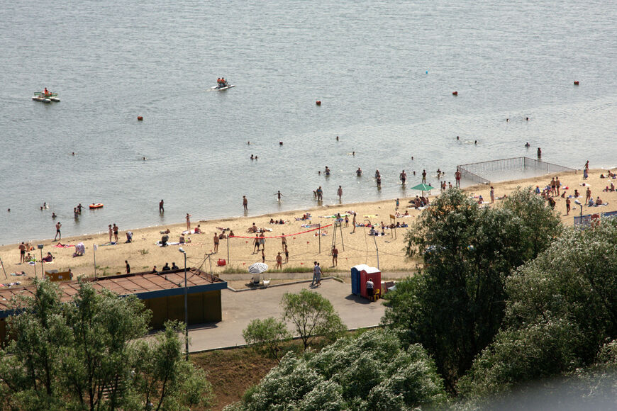 Пляж «Нижнее Заречье» в Казани