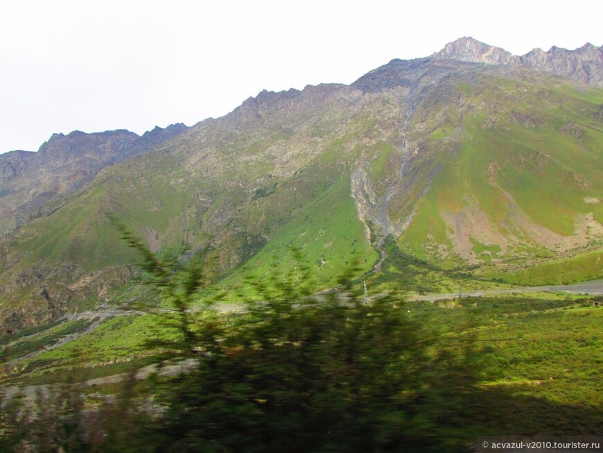 Длинный путь одним днём из Кахетии в Осетию