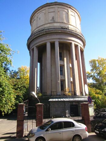 Водонапорная башня в Новосибирске